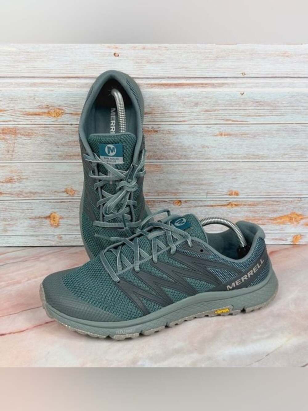 NEW Merrell Bare Access XTR Trail Runner Teal/Grey